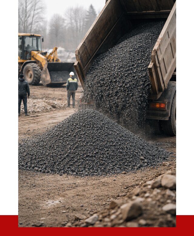 Асфальтовая крошка в Новом Уренгое с доставкой от 1872 р. | ПРОНЕРУДНвг